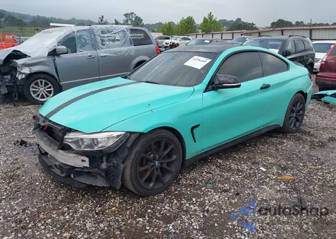 2016 BMW 435I из США, поврежденный, VIN WBA3R1C59GK195883